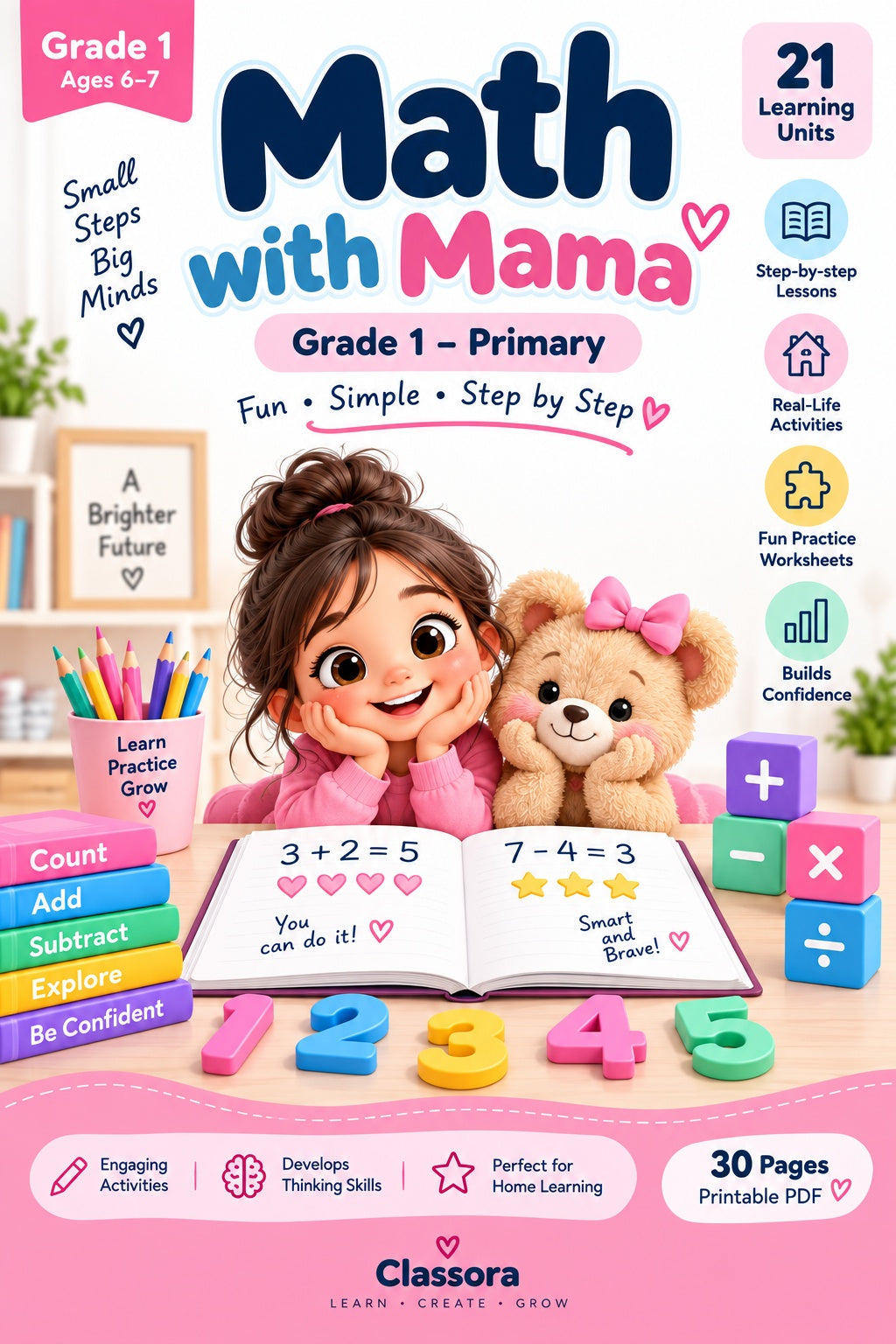 Math esay with mama grade 1