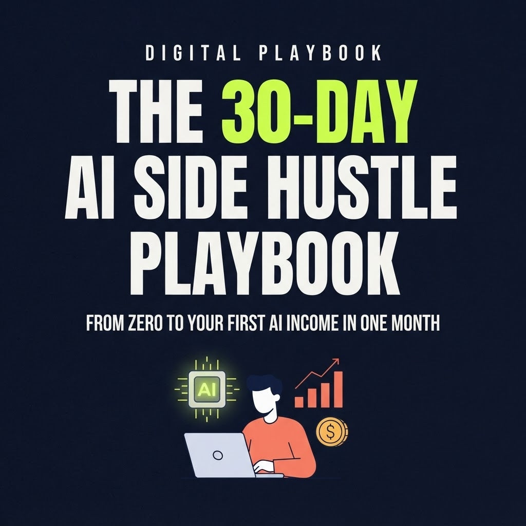 The 30-Day AI Side Hustle Playbook