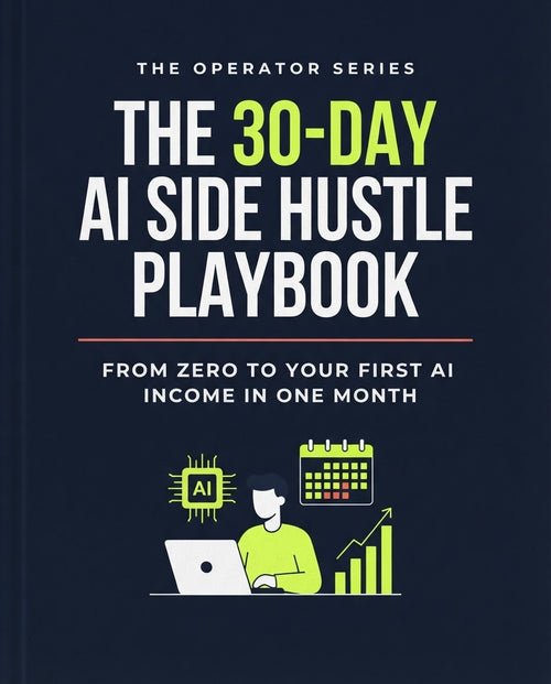 The 30-Day AI Side Hustle Playbook